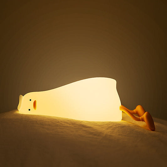 Lie in peace duck sleep lamp