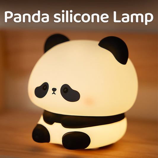 Panda silicone night light