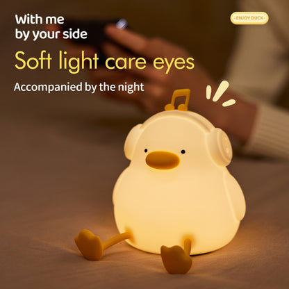 Happy duck night table lamp