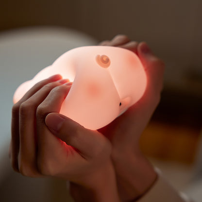 Piggy Bottom Silicone Night Table Lamp