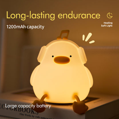 Happy duck night table lamp