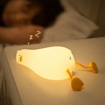 Lie in peace duck sleep lamp