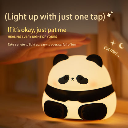 Panda HuaHua silicone night light