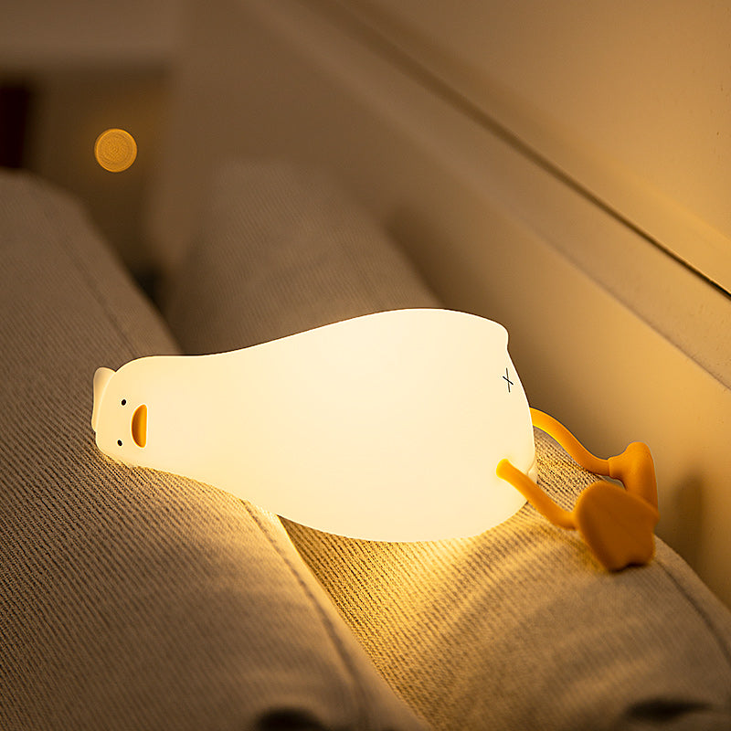 Lie in peace duck sleep lamp